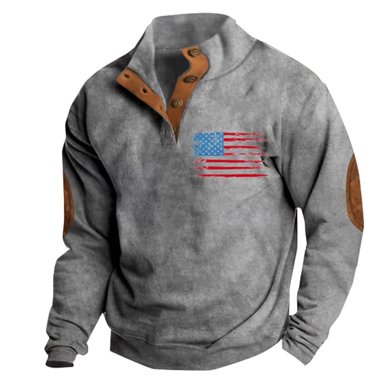 Green Sweatshirt MenS Printed Jacket MenS Stuff Hoodless Sweatshirt Men MenS Pullover Sweatshirts Mens Deals Clearance