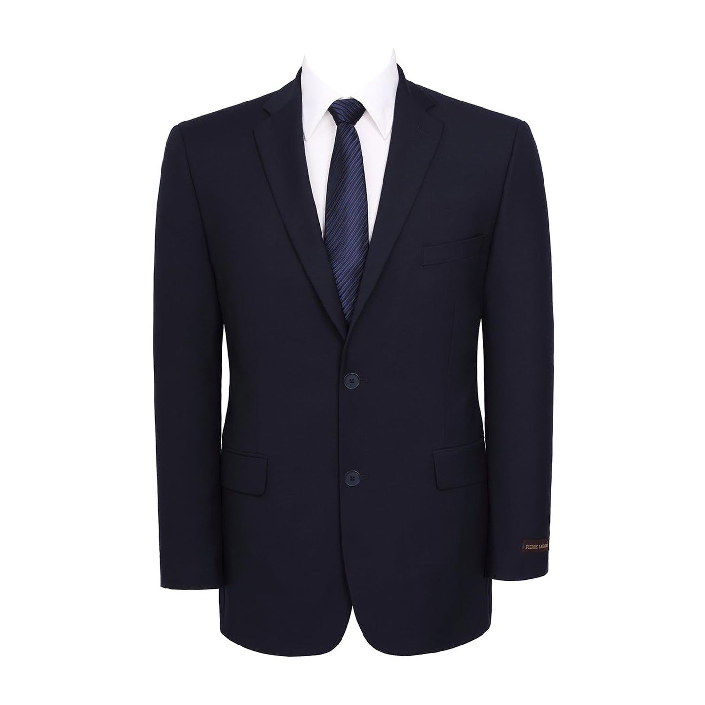 AMY ZHU Mens Classic Fit Suit Separates with Suit Jacket & Custom Dress Pants Size Selection Navy