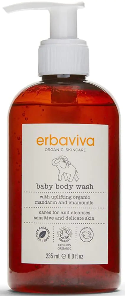 Erbaviva Baby Body Wash 8 fl Oz