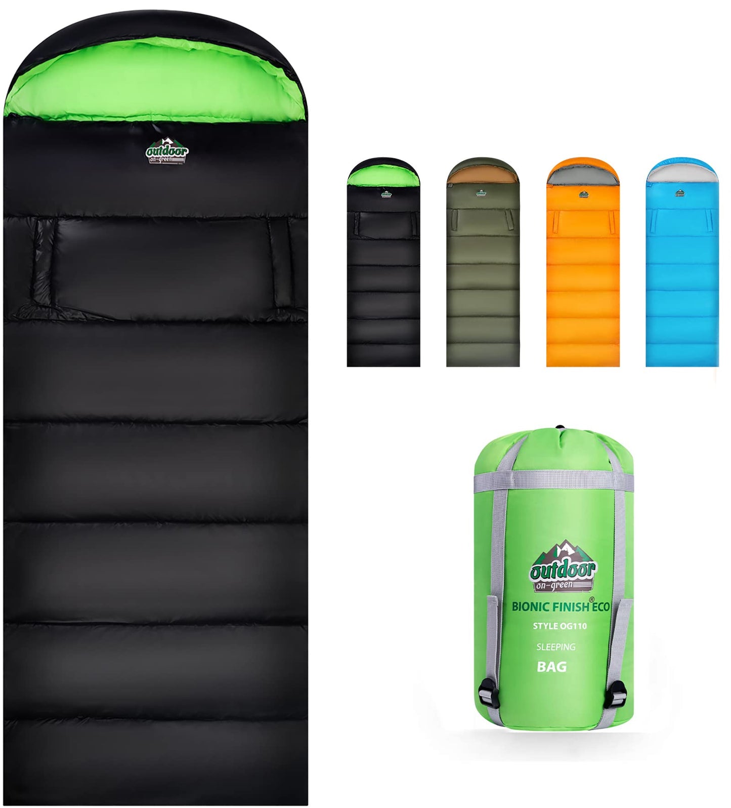 Sleeping Bag for Adults Kids Camping 4 Season Warm Weather Waterproof Lightweight Sleeping Bag Great for Outdoor Camping Backpacking & Hiking Sleeping Bag