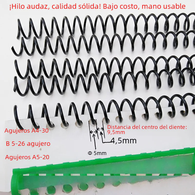 30-Hole Spiral Binding Rings for A4/A5 Notebooks