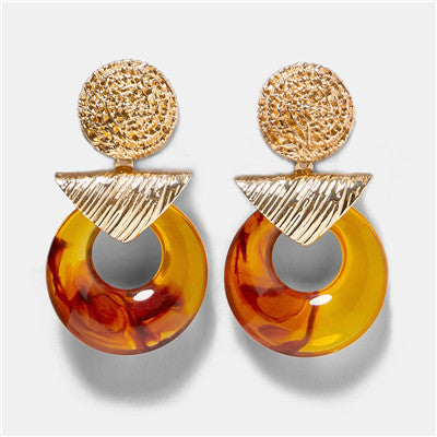 Minimalist European Style Earrings with Diamonds (Wholesale)
