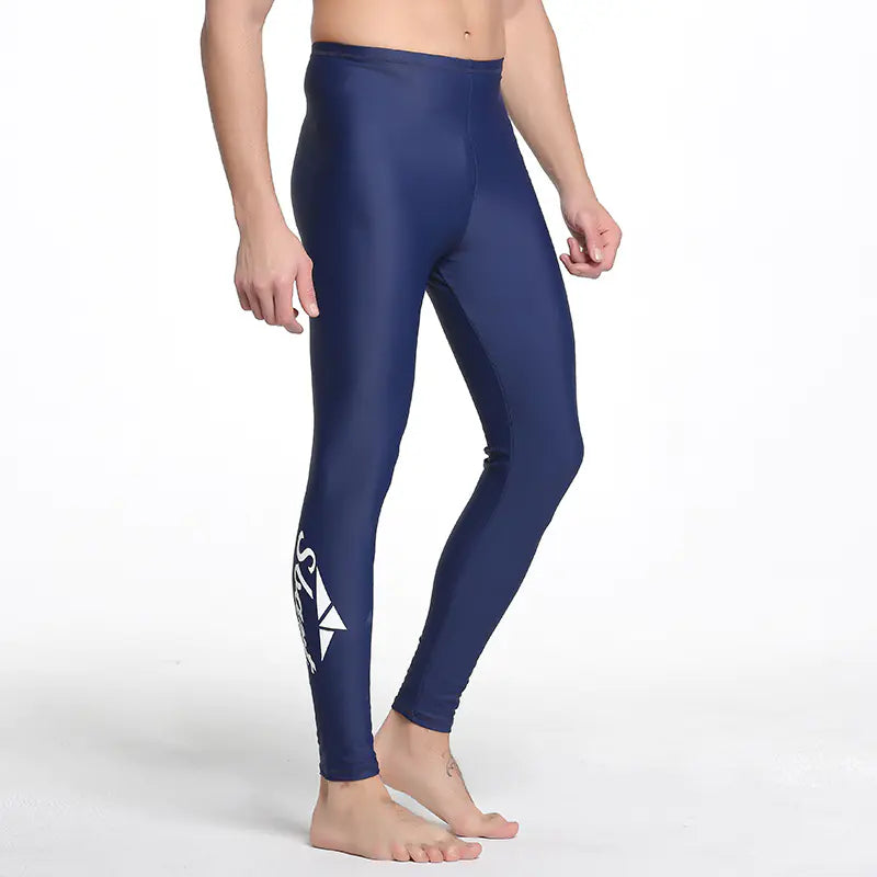 Men's Fitness Swim Trunks with Sun Protection