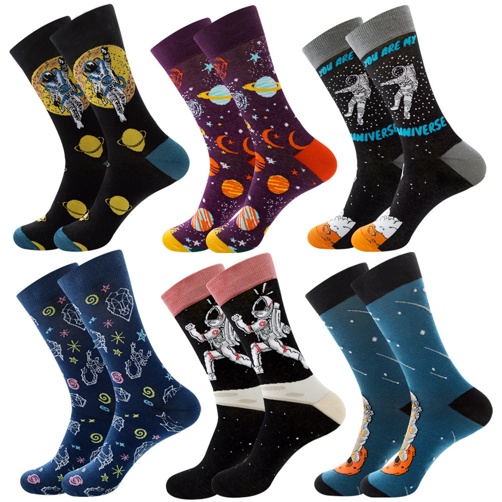Men's Cotton Dress and Casual Socks Collection