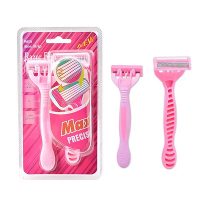 Women's 5-Layer Disposable Razors for Precise Trimming