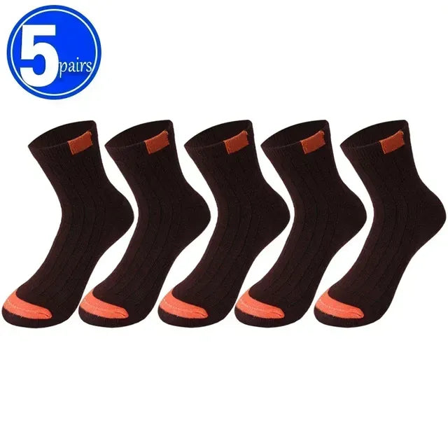 Men's Bamboo Fiber Sports Socks, Breathable & Odor-Free