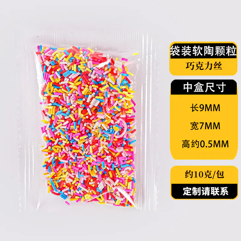 DIY Soft Clay Crystal Slime Fillers for Phone Cases