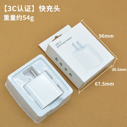 Apple 20W PD Fast Charger with Data Cable for Phone 6-15