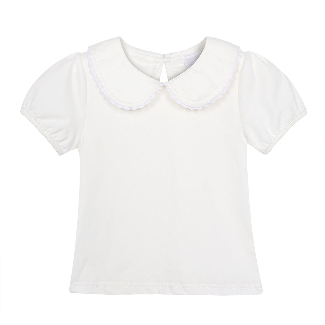 Cross-Border Children's Wholesale T-Shirts for Girls