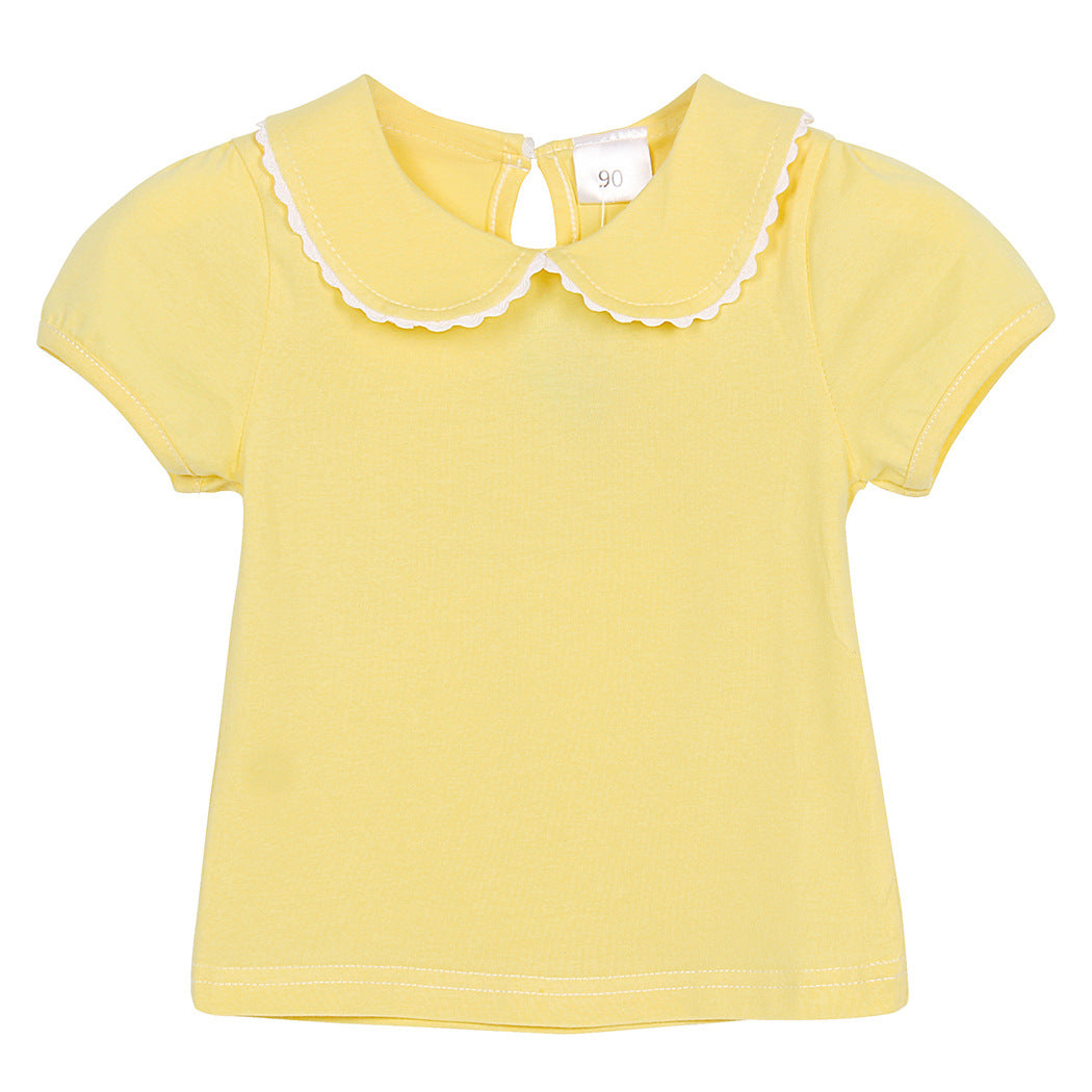 Cross-Border Children's Wholesale T-Shirts for Girls