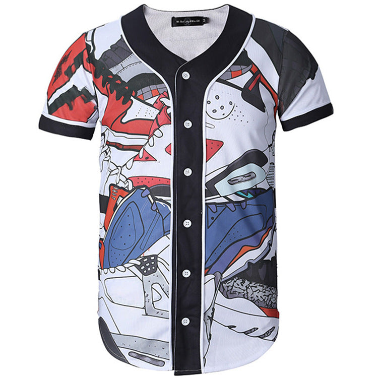 Digital Print Baseball Jerseys and Graphic T-Shirts