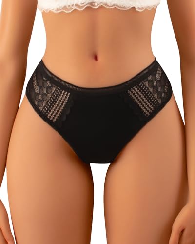 Banamic Womens Underwear Lace Sexy Breathable Panties Underwear