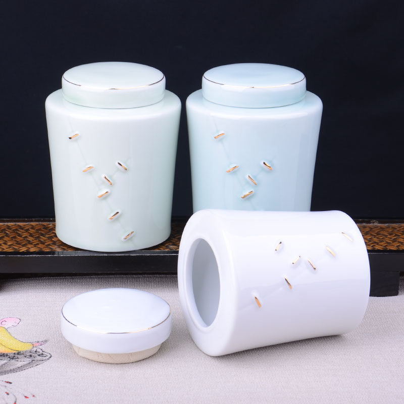 Ceramic Tea Canister for Home Furniture