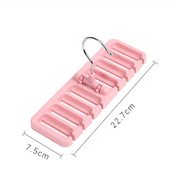 8-Card Belt Hanger for Ties, Scarves, and Belts