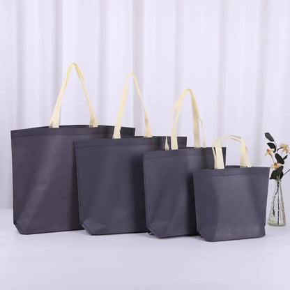 Custom Non-Woven Fabric Tote Bags for Gifts and Shopping