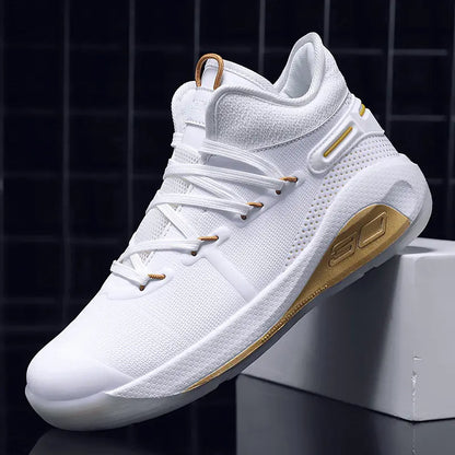 New High-Top Basketball Shoes for Couples (Men's Size)