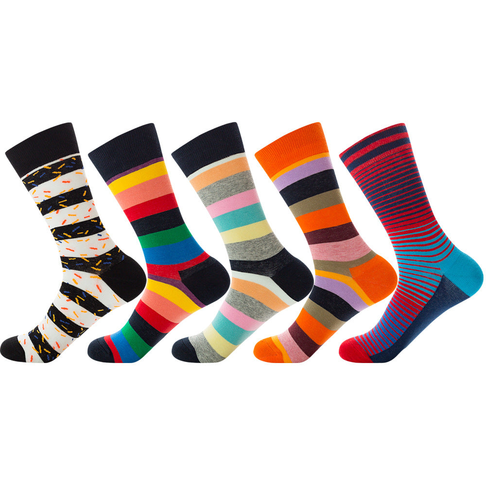 Men's Cotton Dress and Casual Socks Collection