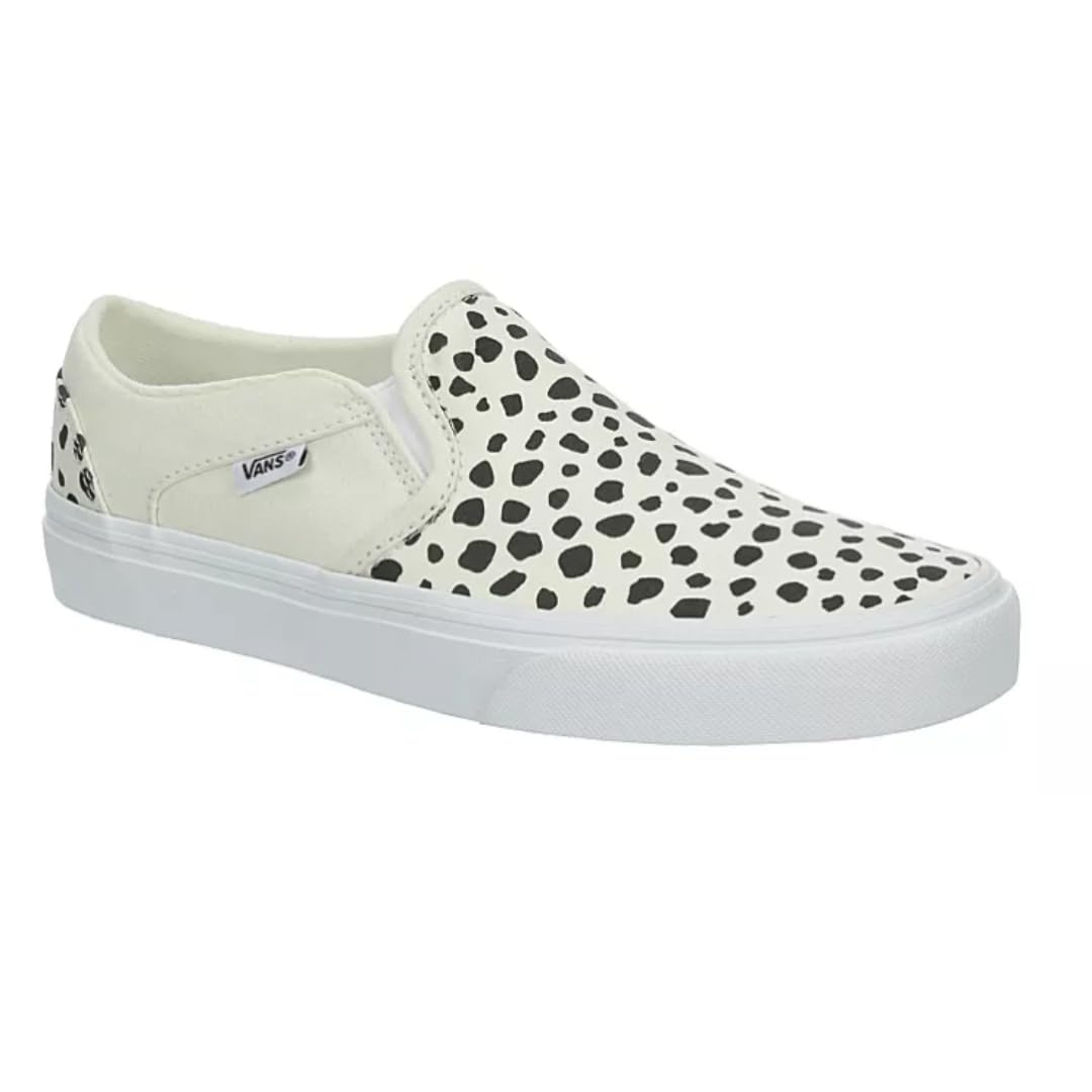 Vans Womens Asher Trainers Sneaker Dots Black Ink 11