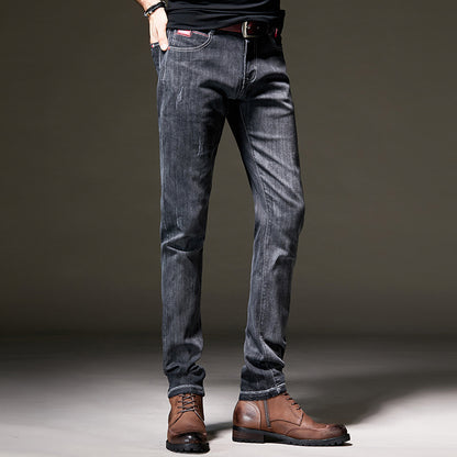 Slim Fit Men's Jeans for Small Feet