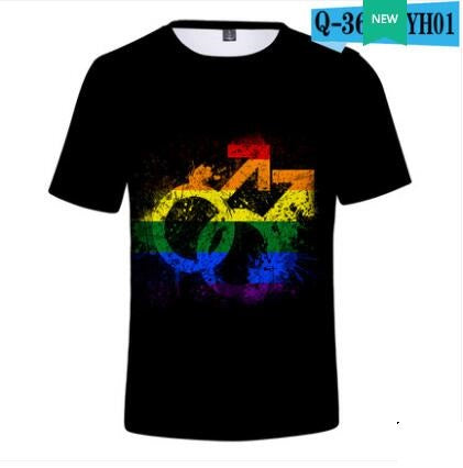 Rainbow Couple Short Sleeve T-Shirts (Matching Set)
