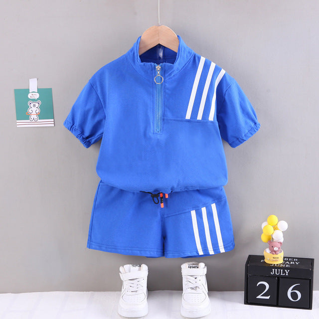 Baby Boys' Short Sleeve T-Shirt and Shorts Set