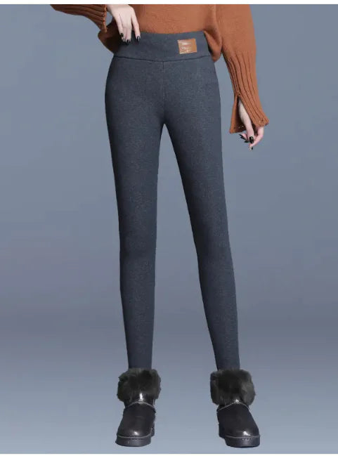 Lamb velvet leggings