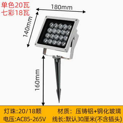 LED Outdoor Spotlight for Landscape Lighting