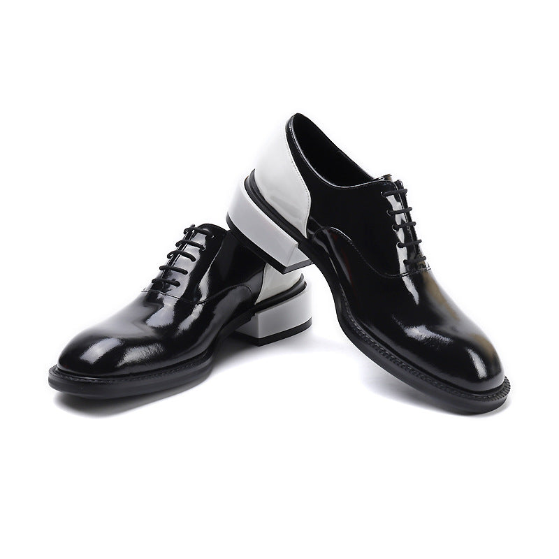 British Men's Casual Brogue Business Shoes
