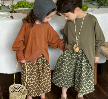 Baby Girl Western Style Long-sleeve T-shirt Top
