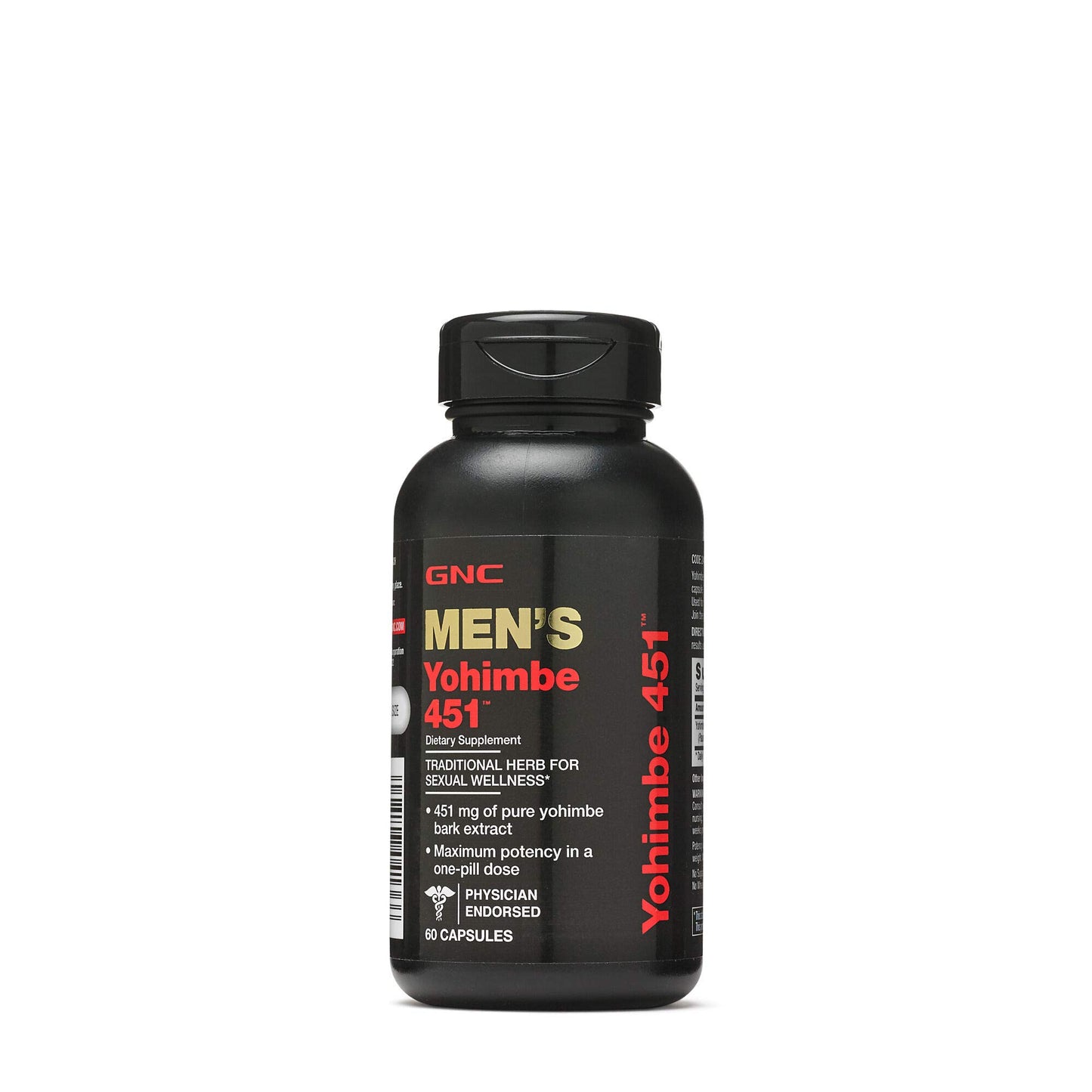 GNC Mens Yohimbe 451 60 Capsules