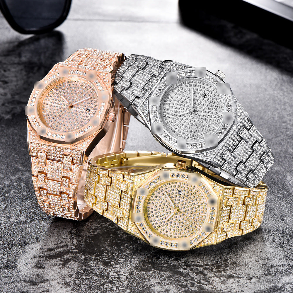 Starry Sky Watch - Stylish Quartz with Diamonds