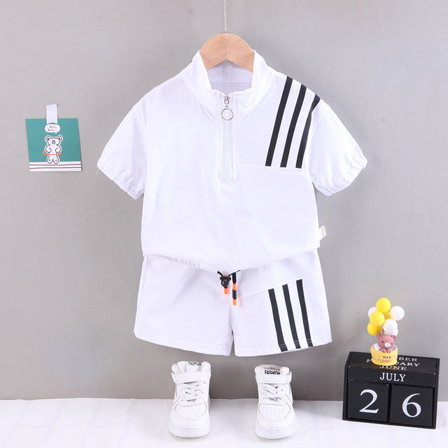 Baby Boys' Short Sleeve T-Shirt and Shorts Set