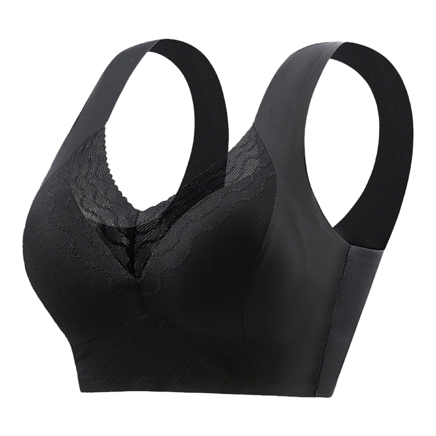 Flash Deals Today Hatmeo Posture Correcting Bras Hatmeo Bra for Seniors Ice Silk Gathering Bras for Women Hatmeo Anti Sagging Wireless Bras Warehouse Deals Today