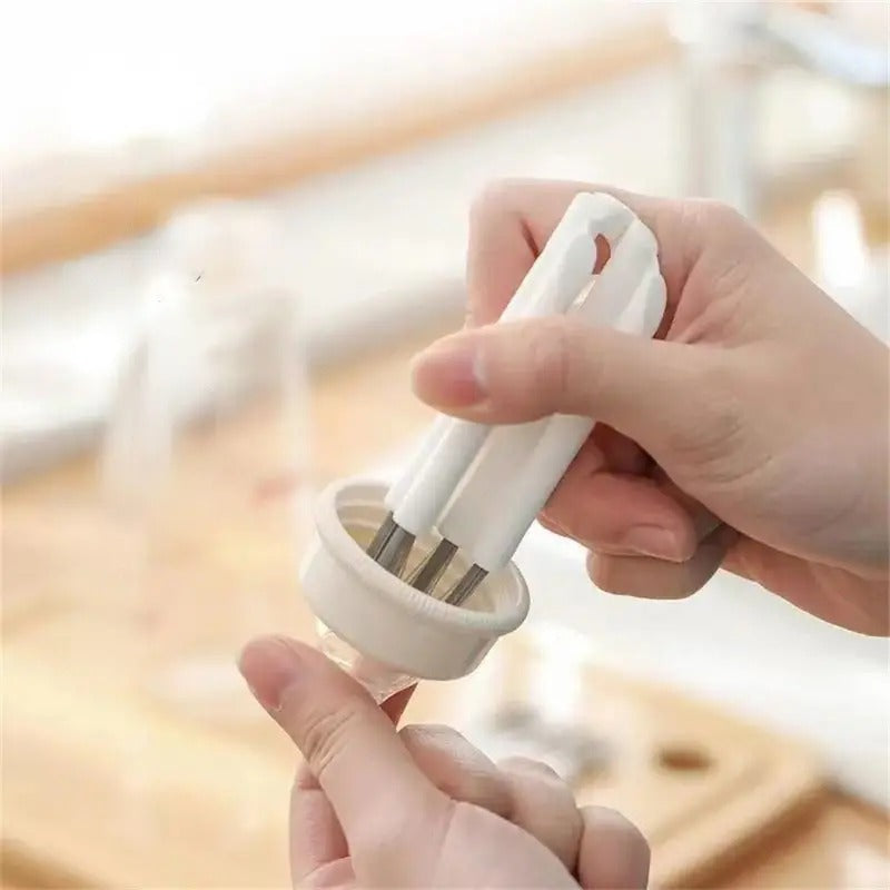Multi-Purpose Brush Set for Baby Bottles and Caps