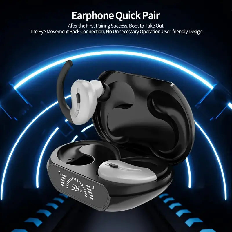 A8 Wireless Earbuds - TWS BT5.1 with LED Display