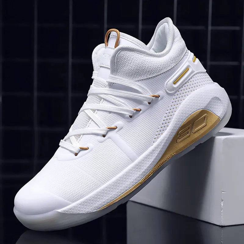 New High-Top Basketball Shoes for Couples (Men's Size)