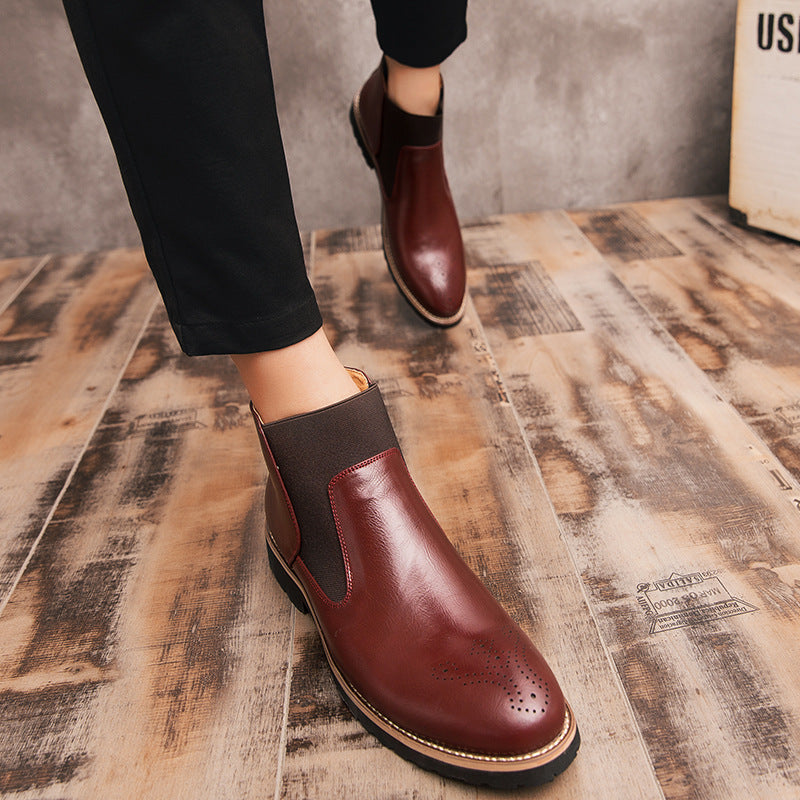 British High Help Business Casual Leisure Boots