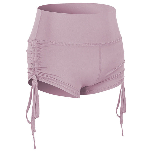 Women's Shorts and Hot Pants with Side Drawstring
