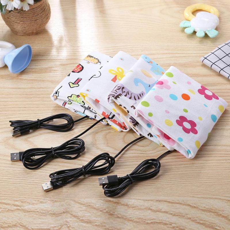 Portable USB Milk Warmer Bag for Baby Bottles