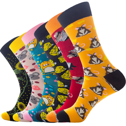 Men's Cotton Dress and Casual Socks Collection