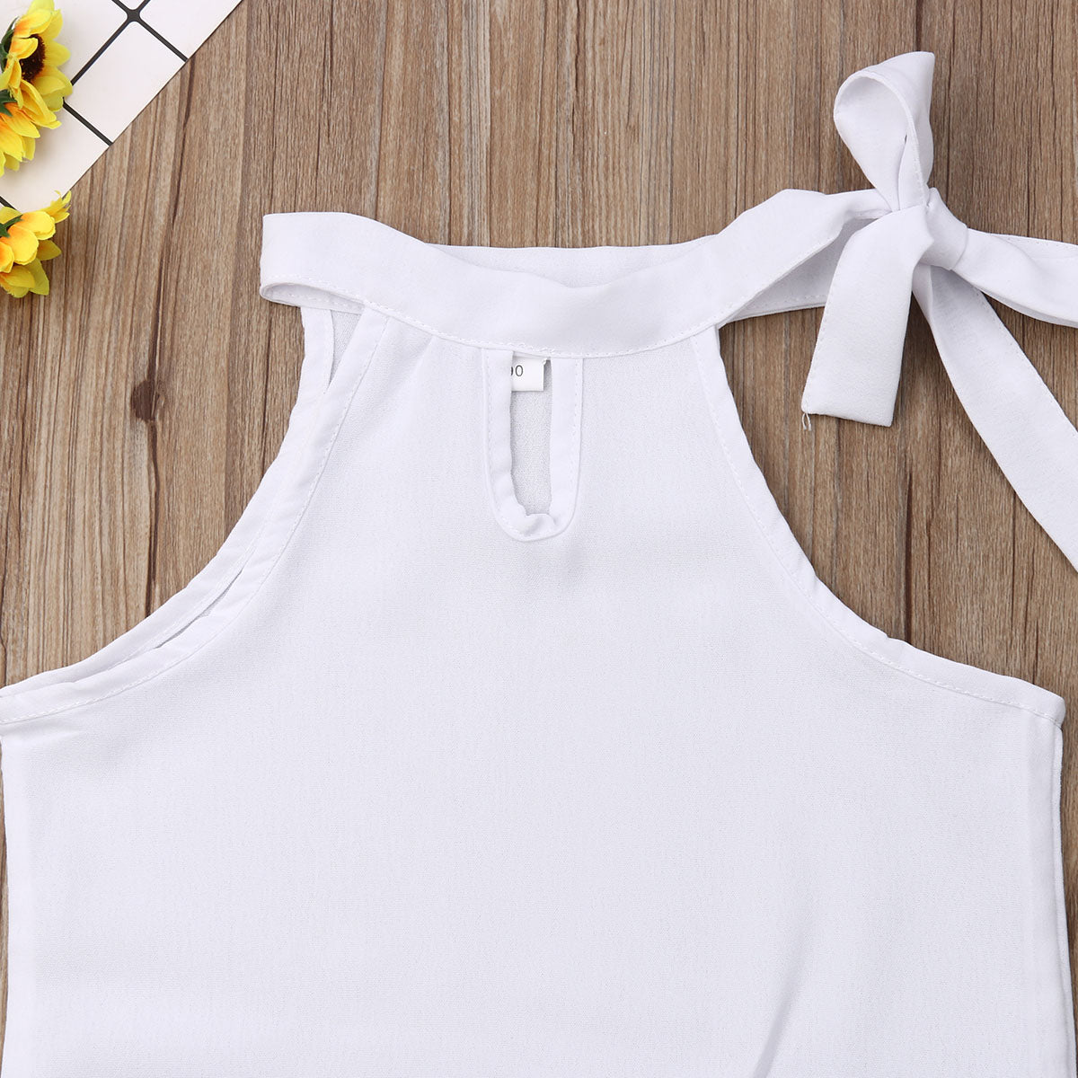 Summer Baby Girl Clothes Set: Sleeveless T-Shirt & Shorts