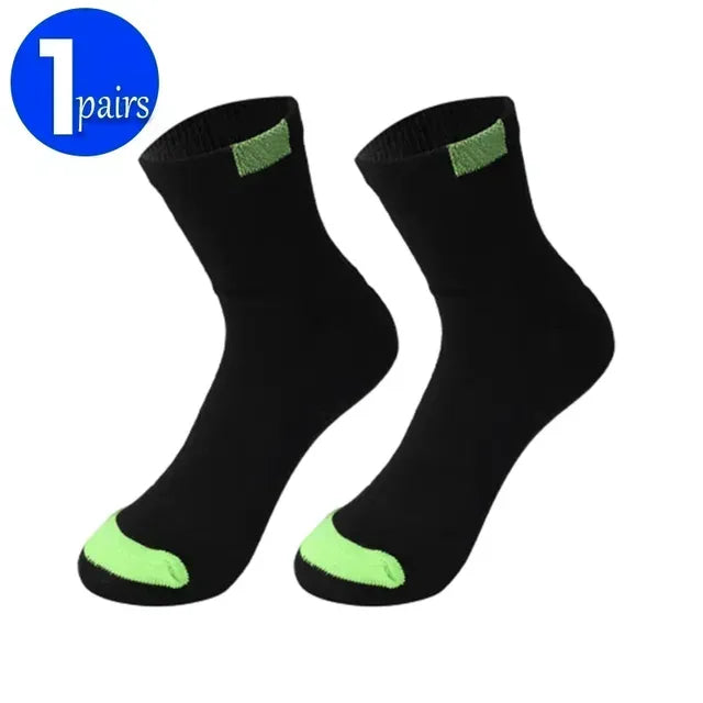 Men's Bamboo Fiber Sports Socks, Breathable & Odor-Free