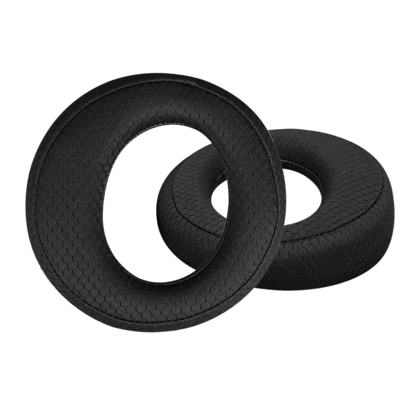 SINOWO Replacement Ear Pads Cushions for Sony PS3 PS4 Gold Wireless PlayStation 3 PlayStation 4 CECHYA-0083 Stereo 7.1 Virtual Surround Headphones(Mesh FabricBlack)