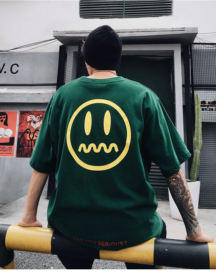 Couple Devil Face T-Shirts, Hip Hop Summer Fashion
