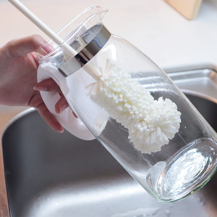 High-Density Sponge Brush for Baby Bottles and Cups