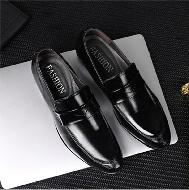Men's British Style Pointed Toe Business Dress Shoes
