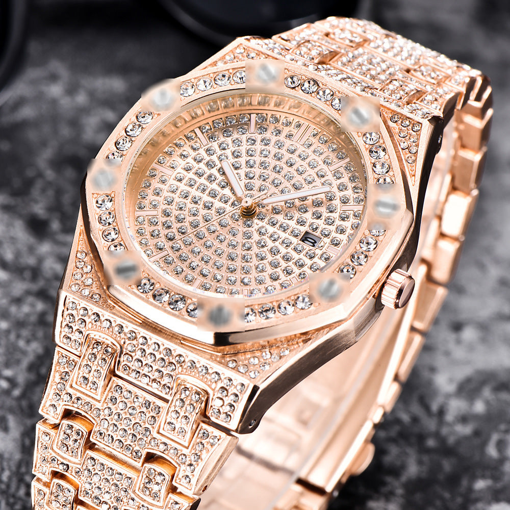 Starry Sky Watch - Stylish Quartz with Diamonds