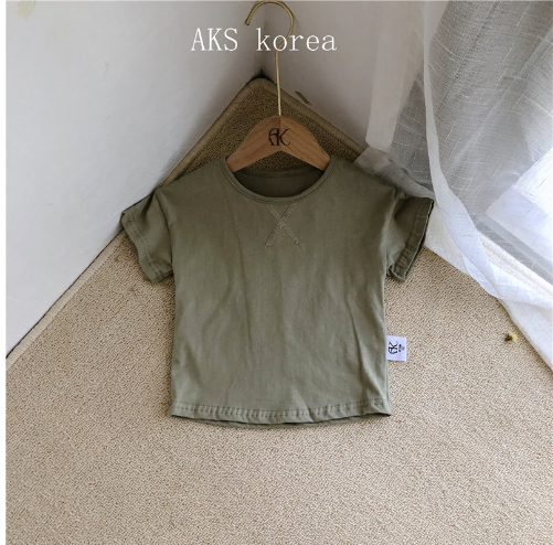 Summer Baby Kids Simple Short-Sleeve T-Shirt
