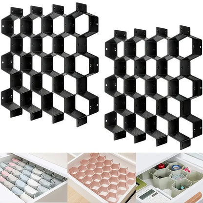 Adjustable Drawer Organizer Set for Home Storage