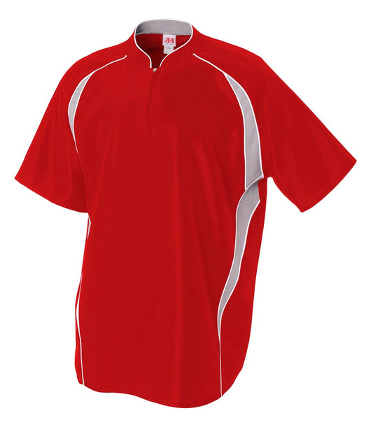 A4 Mens Batting Jacket 3XL Scarlet